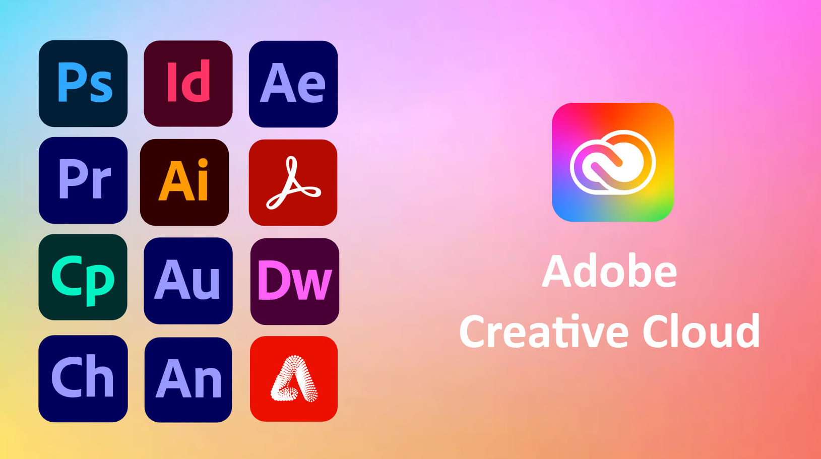 Adobe pricing comparison chart 2026
